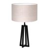 Lampe à poser industrielle beige Miley-8323ZW