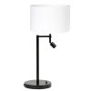 Lampe de table industrielle blanc Montana-8328ZW