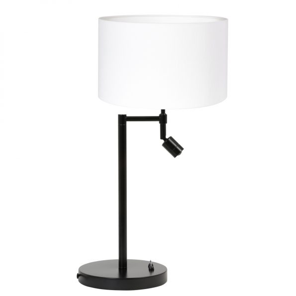 Lampe de table industrielle blanc Montana-8328ZW