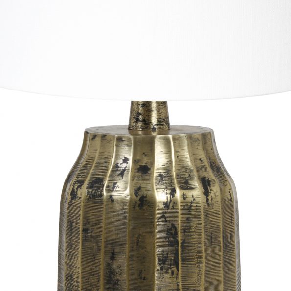 Lampe à poser industrielle blanc Timi – Image 2