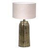 Lampe de table industrielle beige Timi-8385GO