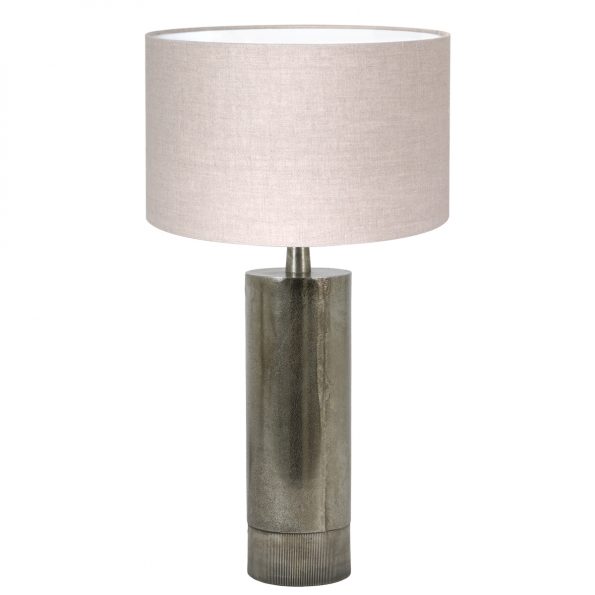 Lampe de table industrielle beige Savi-8420ZW