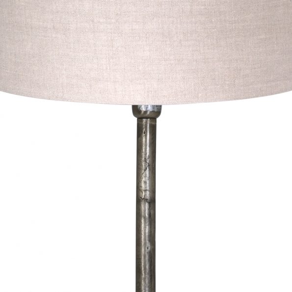 Lampe sur pied industrielle beige Undai – Image 2