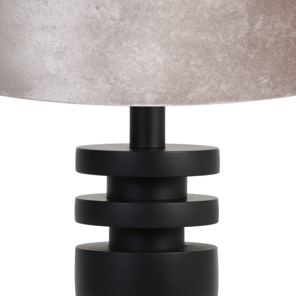 Lampe de table moderne gris Desley – Image 2