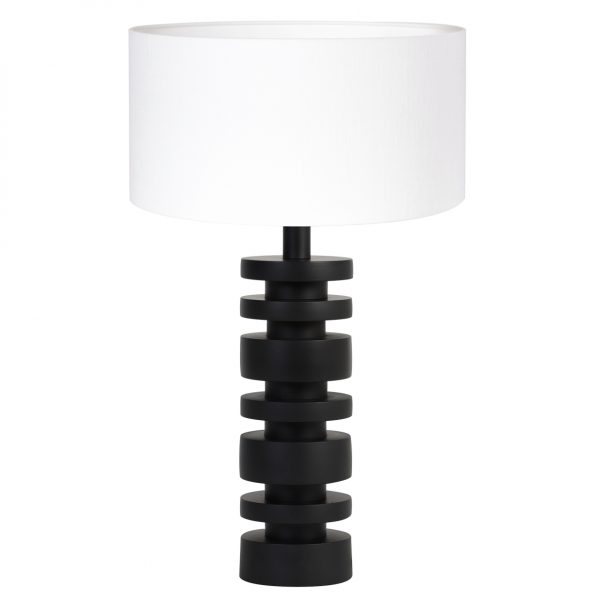 Lampe de table moderne blanc Desley-8438ZW