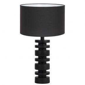Lampe à poser moderne noir Desley-8441ZW