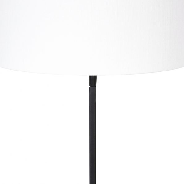 Lampe sur pied moderne blanc Mavey – Image 2