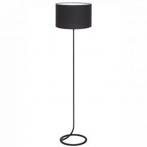 Lampe sur pied industrielle noir Mavey-8476ZW