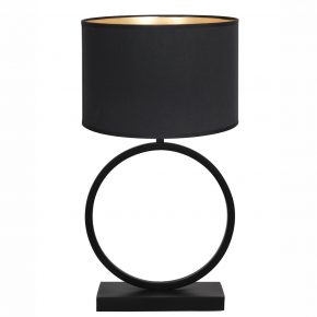 Lampe de table moderne noir Liva-8480ZW