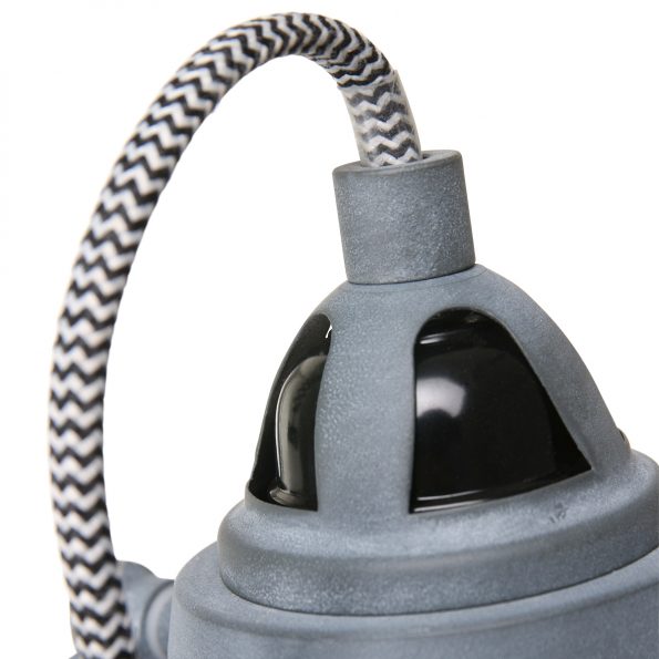 Lampes à poser industrielle Nove gris ø 18 cm – Image 3