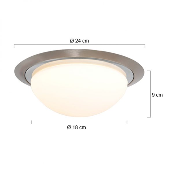 Plafonniers industrielle Ikaro échantillon ø 24 cm – Image 6
