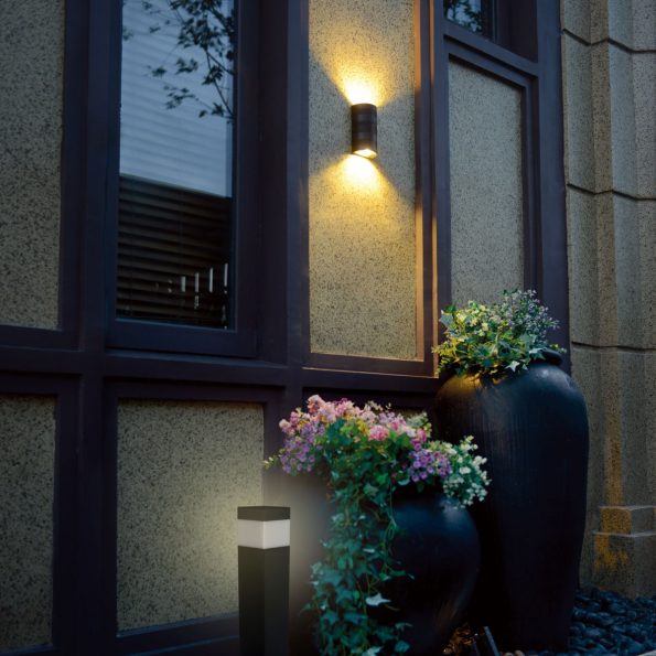 Lampadaires industrielle Buitenlampen zwart – Image 3
