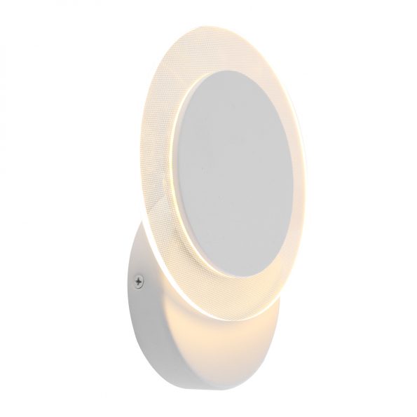 Applique murale classique blanc Eclipse-2564W