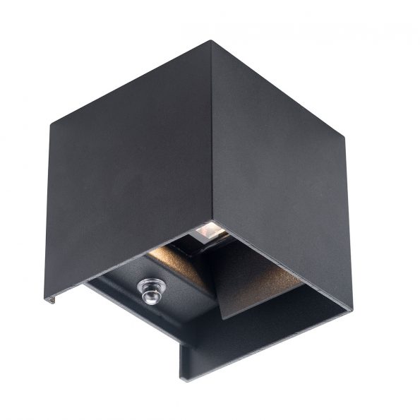Applique murale moderne noire Cebu-2728ZW