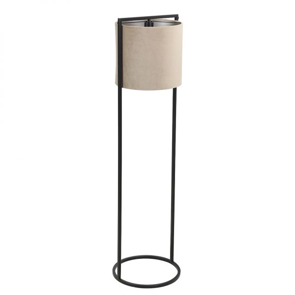 Lampadaire moderne beige Santos – Image 2