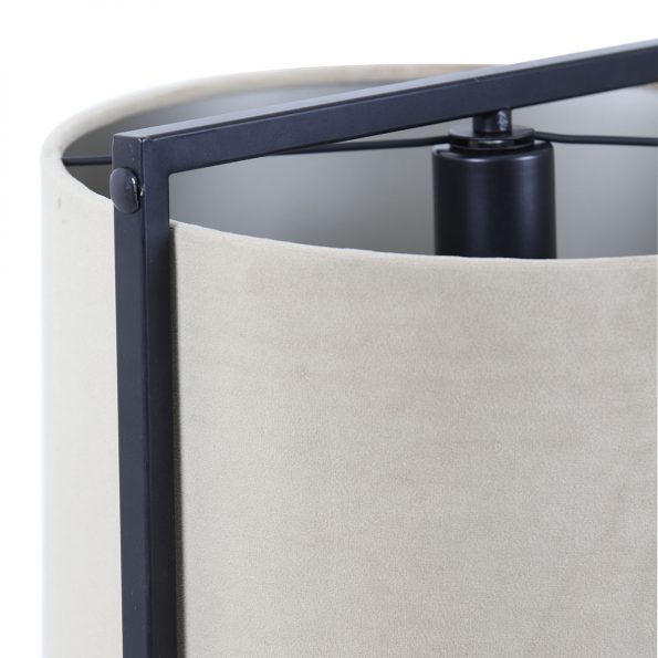 Lampadaire moderne beige Santos – Image 3