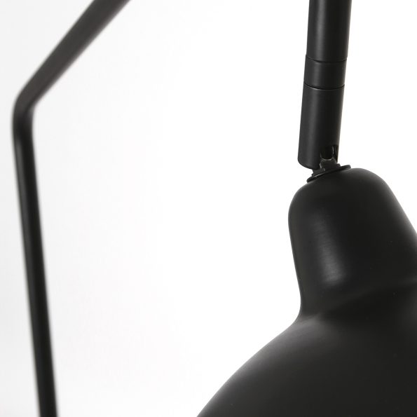 Lampe sur pied industrielle noir Orion – Image 6