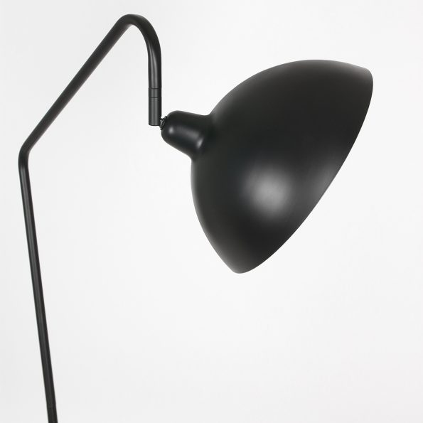 Lampe sur pied industrielle noir Orion – Image 4
