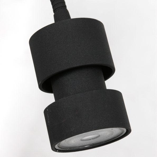 Appliques murales industrielle Natasja LED zwart – Image 3