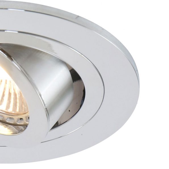 Plafonniers industrielle Pelite spot chrome ø 10 cm – Image 5