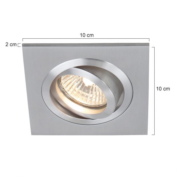 Plafonniers industrielle Pelite spot staal – Image 6