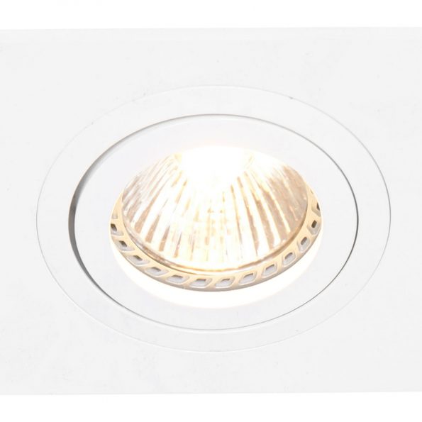Plafonniers industrielle Pelite spot wit – Image 4