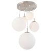 Plafonnier moderne acier Bollique-7376ST