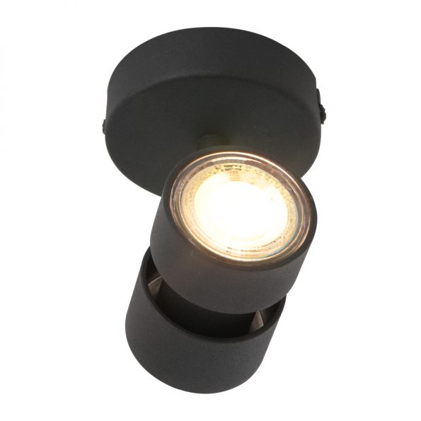 Spots industrielle Natasja LED zwart – Image 9