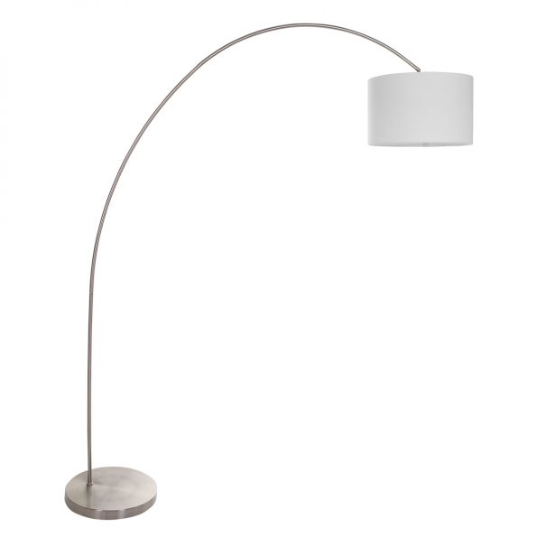 Lampe arc moderne blanc Solva-7977ST
