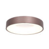 plafonnier-moderne-rond led-steinhauer-ringlede-bronze-et-opaque-2562br